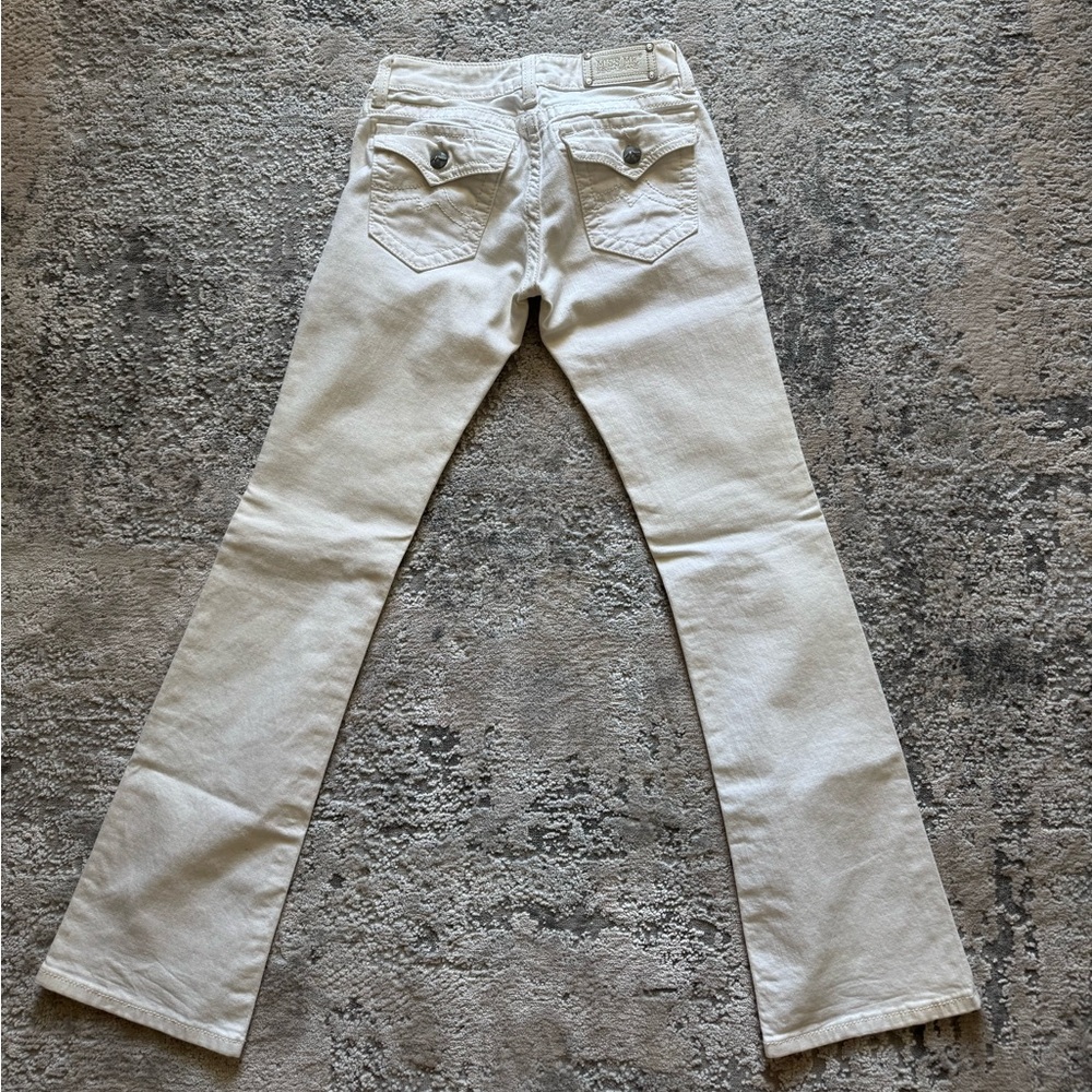 Miss Me Cream Boot Cut Jeans - Picture 2 of 2